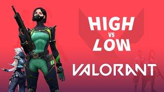 Valorant - Low vs Ultra (Graphics Comparison)