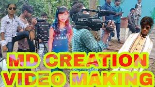 Md creation making video/ romantic album song before shooting