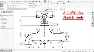 SolidWorks Sketch Tools-Sketch Tap