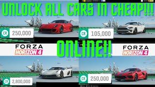 How To Get Any Cars In | Forza Horizon 4 | Using Cheat Engine - [ONLINE]!!!