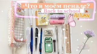 BACK TO SCHOOL 2022//Пенал в школу//Что в моём школьном пенале и рюкзаке?