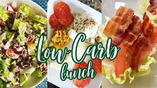 LOW CARB LUNCH IDEAS | Portion Control Tips | lil Piece of Hart