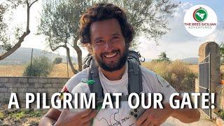 A Pilgrim Showed Up at Our Gate and Changed How We See Sicily! Italian Expat Life #62
