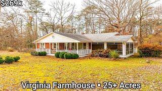 Virginia Farms For Sale | $269k | Virginia Cheap Land For Sale | Mini Farms | 25+ Acre Homestead