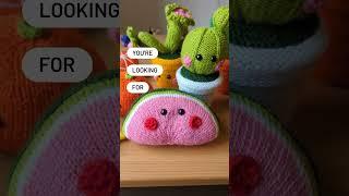 Looking for cute knitted toy patterns?  #knitting #knittingpattern