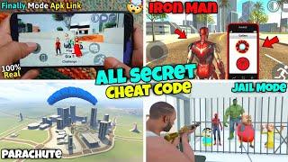 FinallyGta 5 + Iron Man+ Parachute All Secret  Cheat Code  Indian Bikes Driving 3d New Update