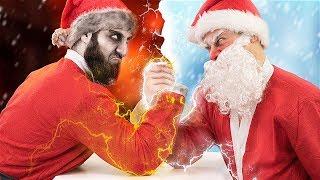 Good Santa vs Bad Santa – Christmas Rivalry