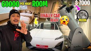 Per night 60 thousand Room Tour || Car Stunning New Look || Epic Night Sky Telescope   ||MRB Vlog