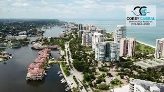 Park Shore Naples Florida Real Estate fly over identification - Beautiful !