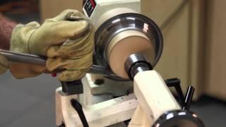 Metal Spinning a Bowl on a Lathe