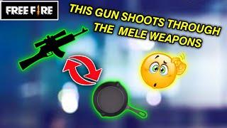 This Gun Shoots Through The Melee Weapon #shorts #dixitffp #freefirefacts