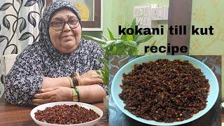 har  sabji ki jaan| Kokani sabji masala |Till kut masala|how to make kokani til kut masala