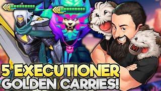 5 Executioner - So Many 3 Star Carries!! | TFT Cyber City | Teamfight Tactics