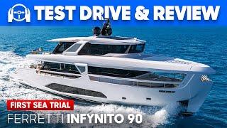 Driving Ferretti's RADICAL InFYnito 90 | Test Drive, Tour & Review