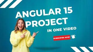 Angular 15 project with web api, angular crud with web api, Angular Project in one video Testycodeiz