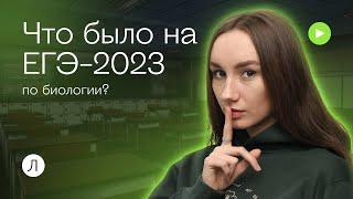 Что было на ЕГЭ-2023 по биологии? | Катя Грицай | Биология ЕГЭ