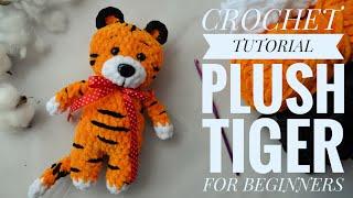 EASY CROCHET TIGER PATTERN | HOW TO CROCHET PLUSH TIGER | AMIGURUMI TUTORIAL | SYMBOL OF 2022