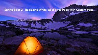 Spring Boot 2 Replace WhiteLabel Error Page with custom branded page | thymeleaf | Gradle