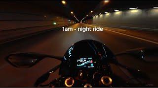 1am - can't sleep, ride with me.. [BMW S1000RR]