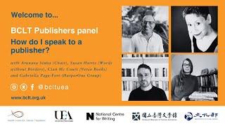 BCLT Publishers panel: How do I speak to a publisher?