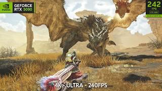 MONSTER HUNTER WILDS Exclusive 4K Gameplay | PC RTX 5090 Next-Gen Graphics Open World RPG