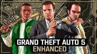 Grand Theft Auto V Enhanced - Смотрим обновление!