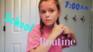 School Morning Routine️| Angelina Drake