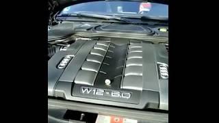 AUDI A8 W12 MOTOR TEST