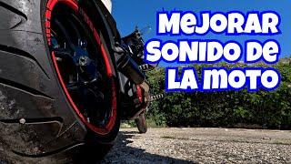 Mejorar sonido de la moto | Experimento db killer