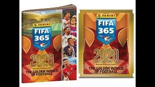 FIFA 365 2020 NEW PANINI Альбом и 10 пакетов.