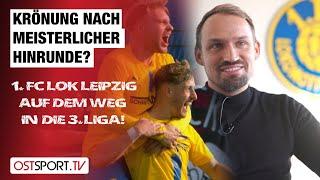 Fabel-Hinrunde! Bleibt der 1. FC Lok Leipzig auf Meisterkurs? | Regionalliga Nordost | OSTSPORT.TV