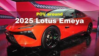 2025 Lotus Emeya exterior and interior