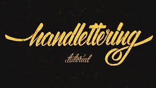 Hand Lettering Tutorial for Beginners