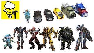 Transformers Movie 5 The Last Knight Toys with Optimus Prime Bumblebee Hot Rod トランスフォーマー 變形金剛