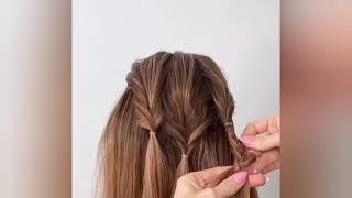 Flower style easy hairstyle | Hair Tutorial by Kamal | HairByKamal |#shorts #hairtutorial