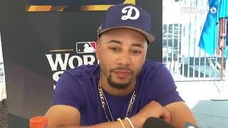 Dodgers Postseason: Mookie Betts discusses Legacy of Fernando Valenzuela, World Series vs Yankees