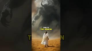 The Demon Who Tempted Jesus in the Desert #god #bible #jesus #faith #christianity #shorts #history
