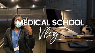 Life of a Medical Student Vlog | Suturing Class, Med School Exam & New Rotation | Med School Vlog