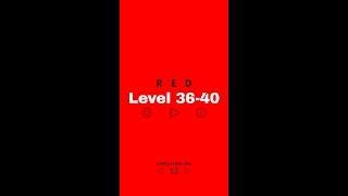 Red Game Level 36 37 38 39 40 Walkthrough