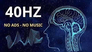 40 hz binaural beats pure - No ADS, No Music