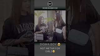 Sigma Rule~ NOT METAR FOR GIRLS | IMPOSSIBLE  | Motivation Video Status | #shorts #viral