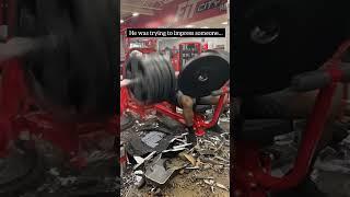 Catastrophic Gym Accident: Second Floor Falls on Bench Press Victim