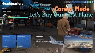 Microsoft Flight Simulator 2024 Career Mode... Blackhawk Aviation's first plane! #msfs2024