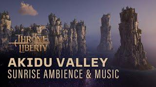 Throne and Liberty - Akidu Valley Coastline Sunrise Ambience & Music (30 minutes of ocean and music)