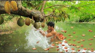 Rich Fruits In River Trail