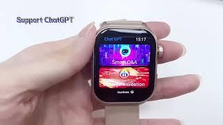 LA42PRO New 3D UI smart watch with AI Watch Face & ChatGPT