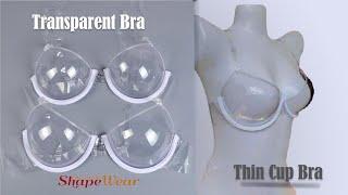 Transparent Bra Stealth Transparent Thin Cup Bra Clear Bra Strap Invisible Bra Sexy Bra For Women