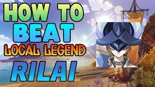 How to EASILY Beat Local Legend Rilai Frozen Collar in Genshin Impact - Free to Play Friendly!