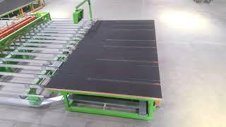 Installation of Hegla Cutting Machine