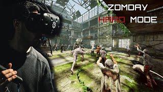 ZOMDAY VR. Hard mode. Уничтожение зомби.